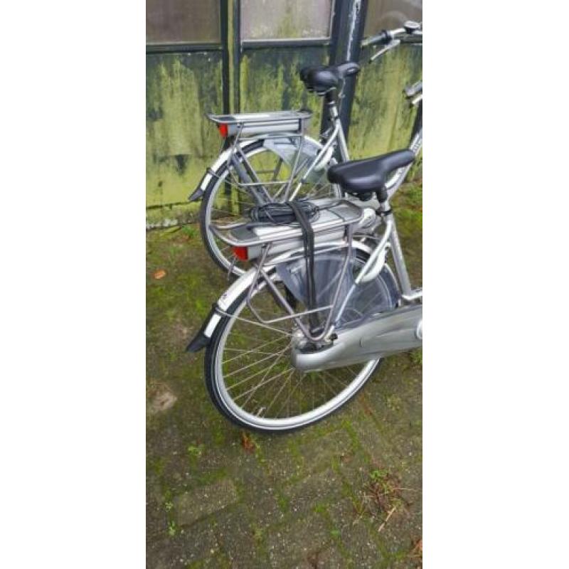 TE KOOP SET E-BIKE GAZELLE'S ORANGE in nieuw staat!!!