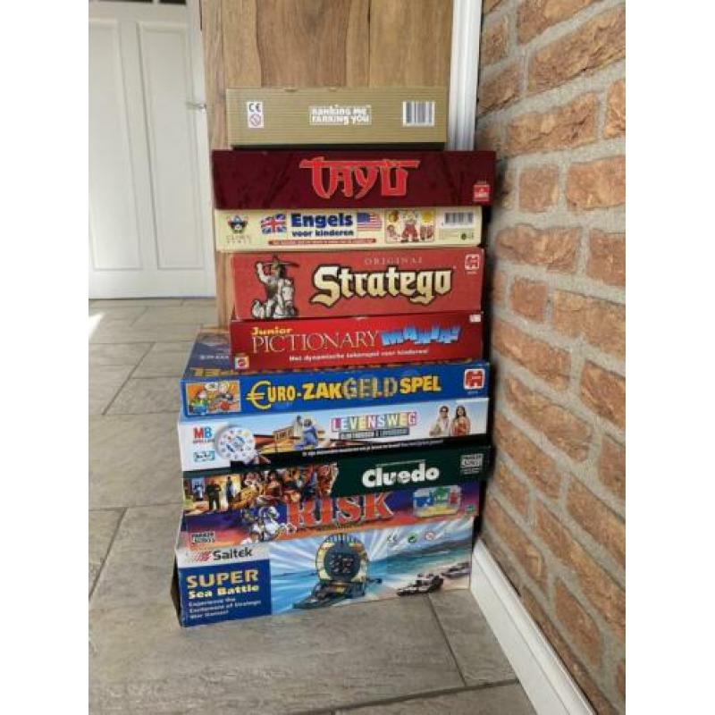 Veel bordspellen , 100% compleet