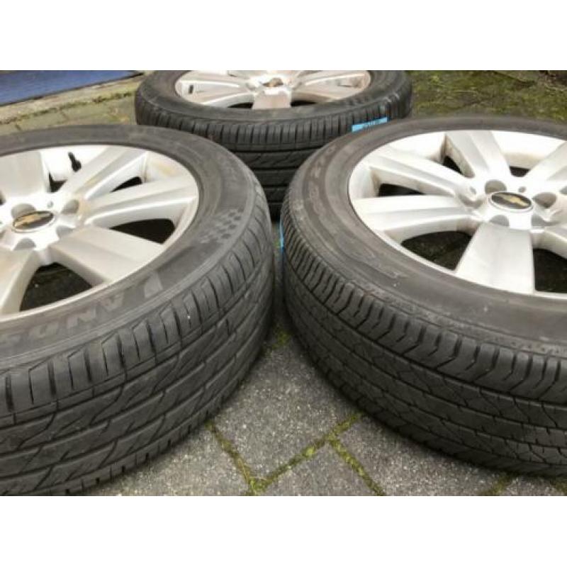 Zomerbanden met LM velgen , Chevrolet Captiva