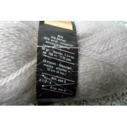 6 bollen mohair brei of haak garen