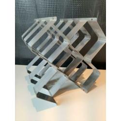 Metalen wijnrek 27 x 25cm !