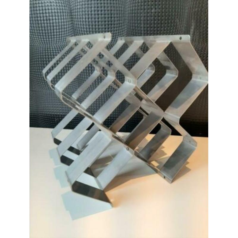 Metalen wijnrek 27 x 25cm !