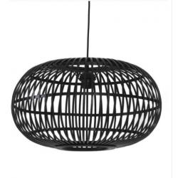 Zwarte hanglamp 60 cm