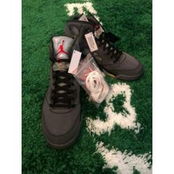 Nike Jordan 5 Retro Off-White Black te koop (EU maat 45,5)
