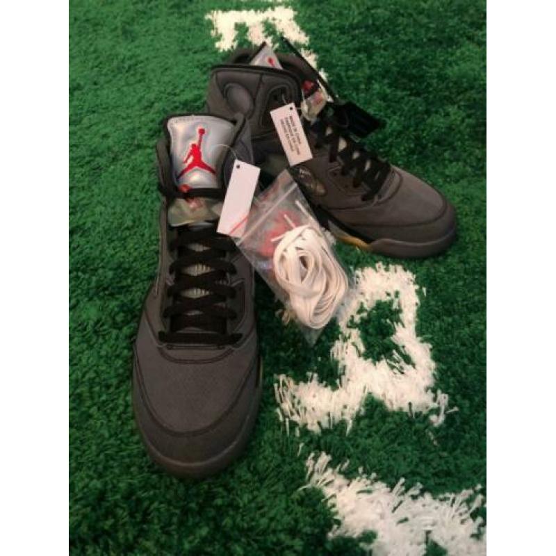 Nike Jordan 5 Retro Off-White Black te koop (EU maat 45,5)