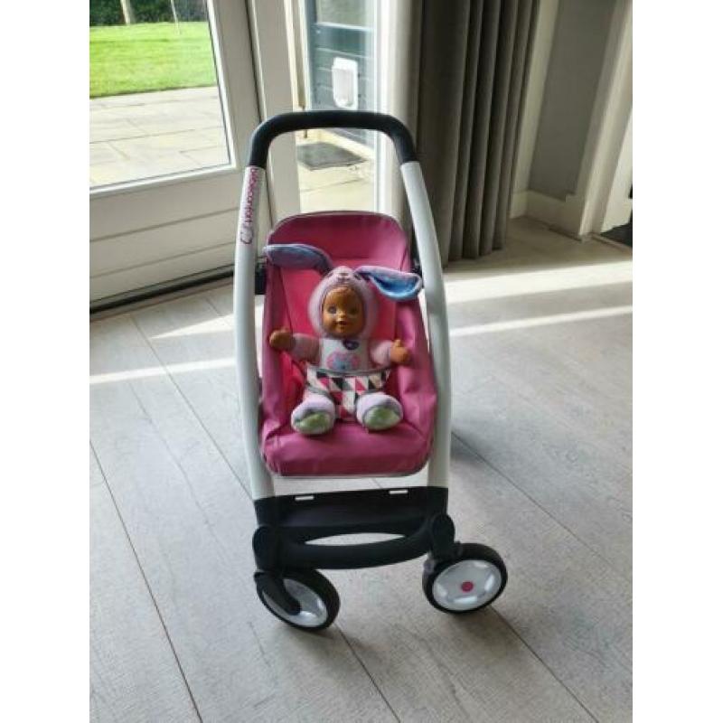 Kinderwagen/ buggy met baby van Vtech