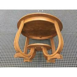 Art Deco salontafel Amsterdamse School eiken