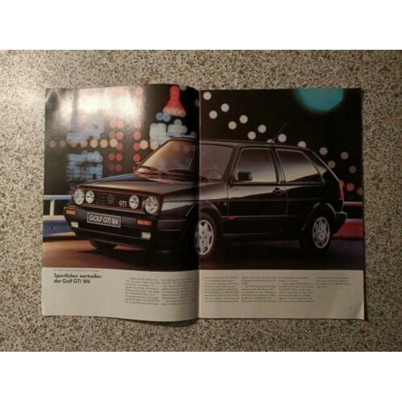 Folder : Volkswagen Golf 2 GTi 16v (1989) Duits