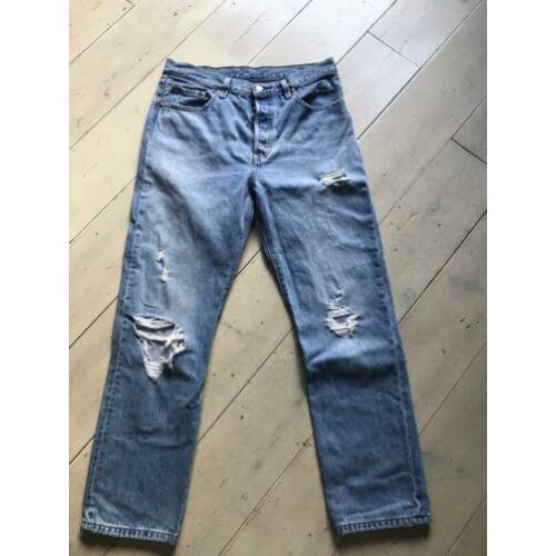 Levi’s 501 cropped jeans mt 30