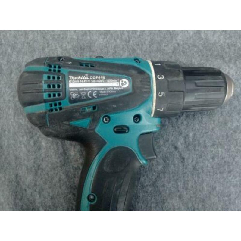 Makita set DDF446 en DTD134 met 2x4.0AH accu's en lader