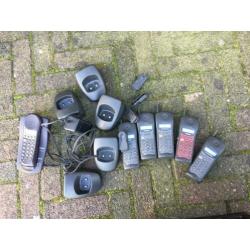 Verschillende dect telefoons