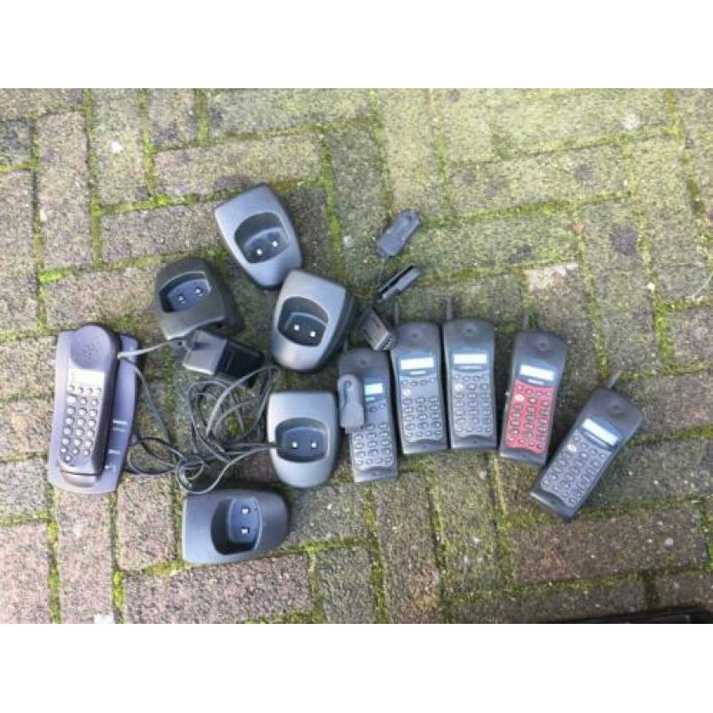 Verschillende dect telefoons
