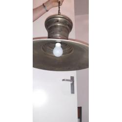 Vintage industriële scheepslamp