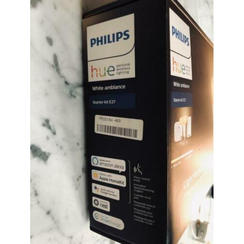 Philips Hue White ambiance Starter kit E27 ZGAN 2 lampen