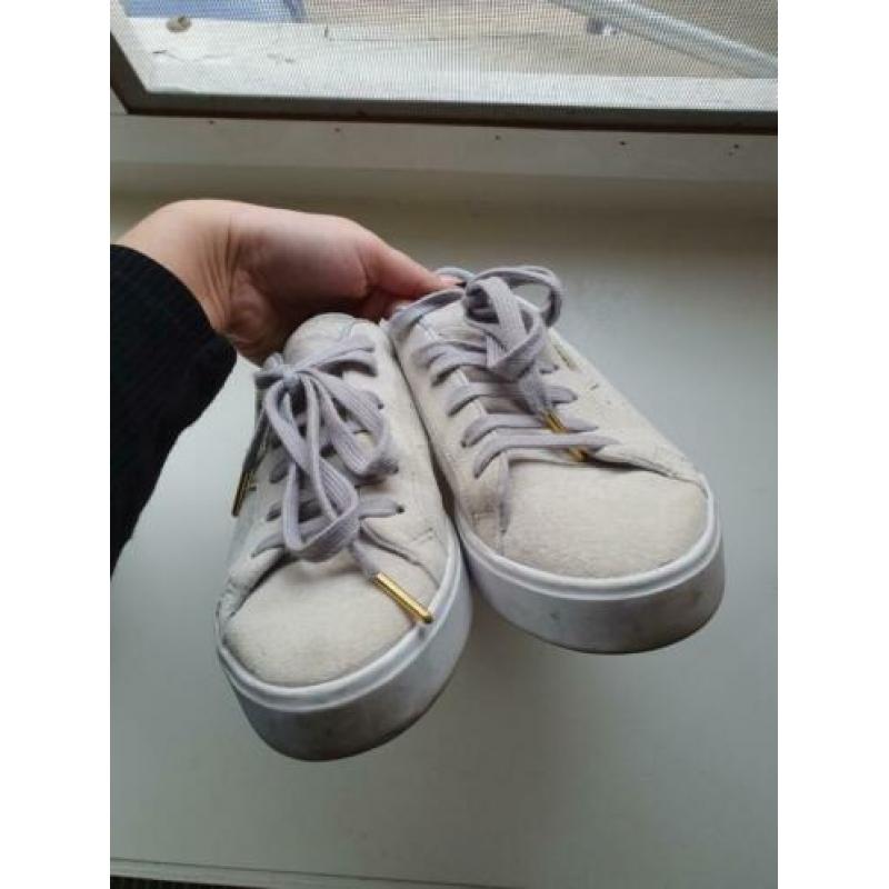 Adidas suede sneakers