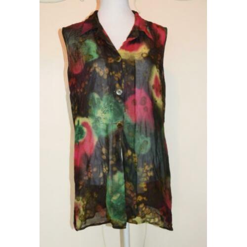 Vintage blouse MAX MARA, maat 42.