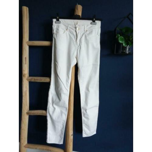 Witte broek mat 36 S H&M