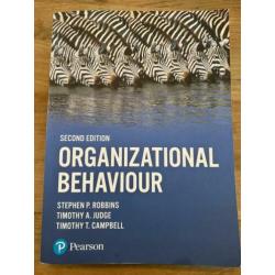 Organizational Behaviour isbn 9781292016559; Bedrijfskunde
