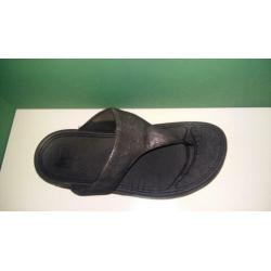 Fitflop Wobbleboard slippers grijs-zwart maat 39