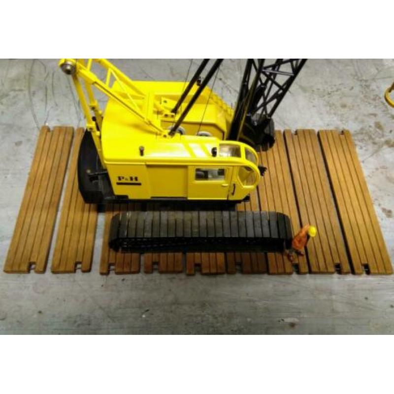 Dragline schotten hout 9 stuks