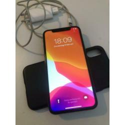 Iphone x wit 64 gb top staat