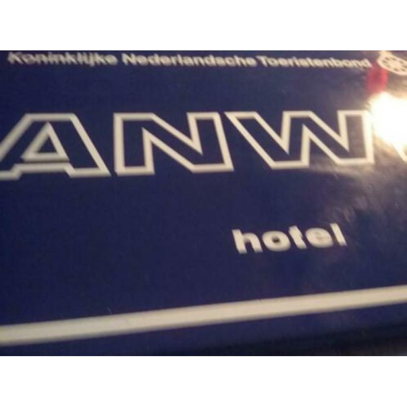 Emaille bord ANWB langcat bussem
