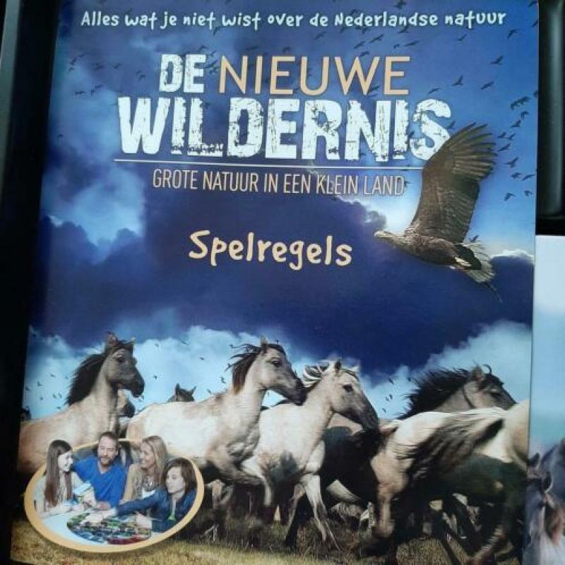 De nieuwe wildernis gezelschapsspel in blik