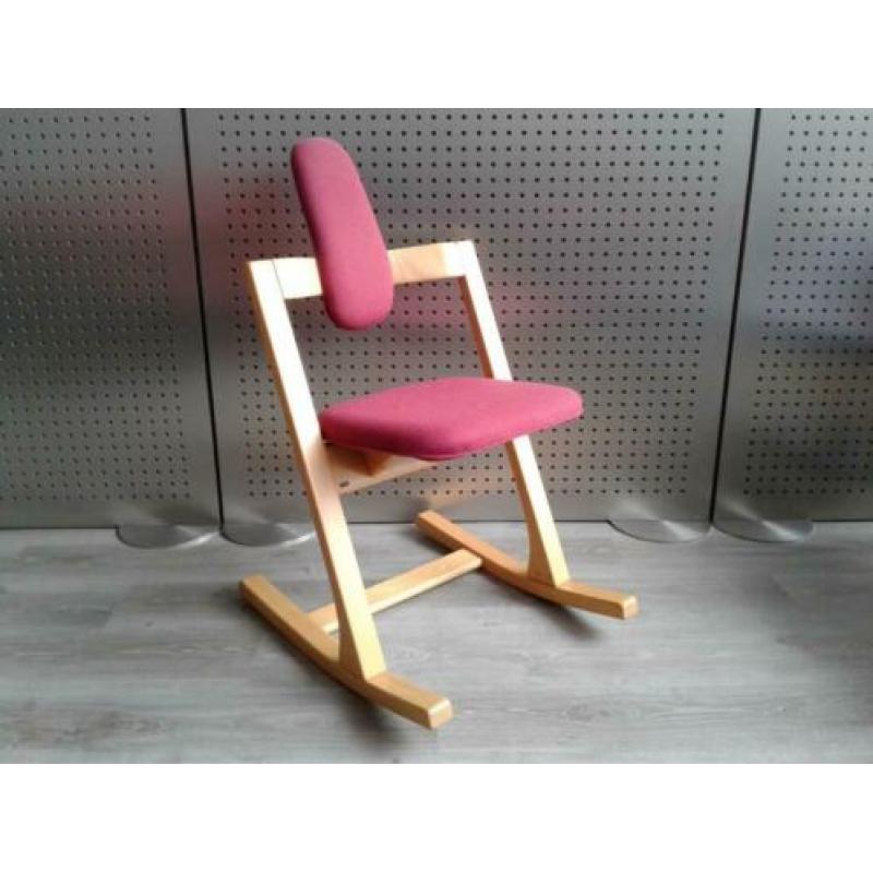 1x Stokke (Variér) Pendulum (Roze/Rood), Zeer Goed!