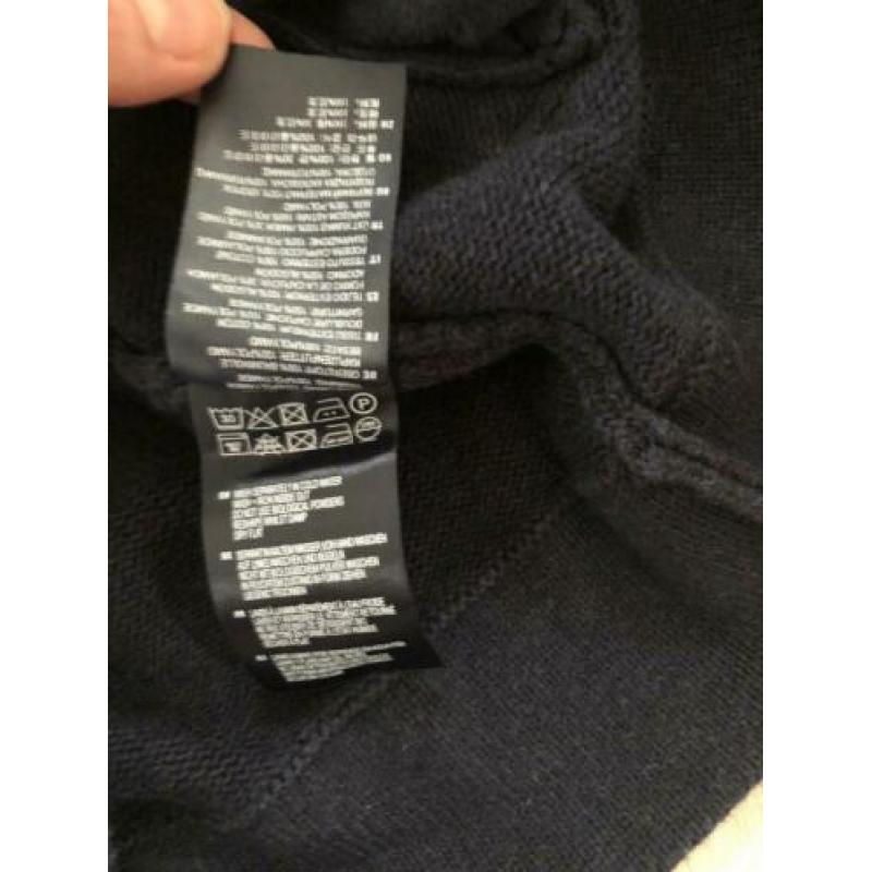 New Zealand Auckland NZA donkerblauw katoenen vest maat L