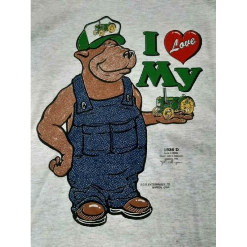 Diverse vintage JOHN DEERE t-shirt