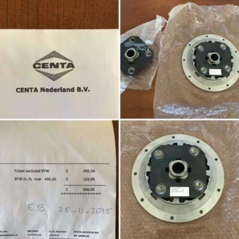 Nieuwe Boot Keerkoppeling - Centa - Keerkoppelingsplaat