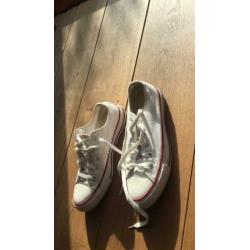 Converse all star wit schoenen maat 37