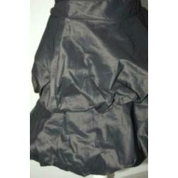VERA MONT jurk, strapless avond jurkje, zwart grijs, Mt. 34
