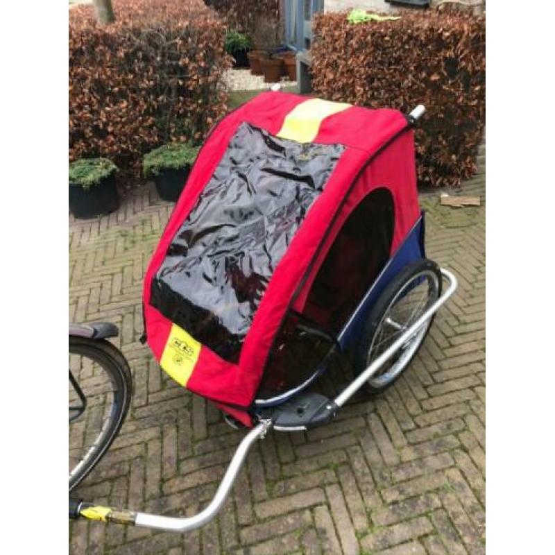 fietskar Chariot (Thule) 2 kinderen, opvouwbaar, buggy