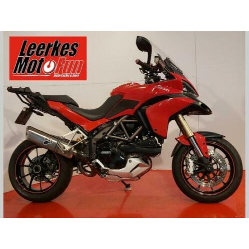 Ducati Multistrada 1200 / MTS1200 ABS termignoni rood (2010)