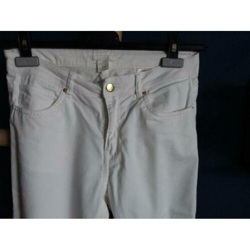 Witte broek mat 36 S H&M