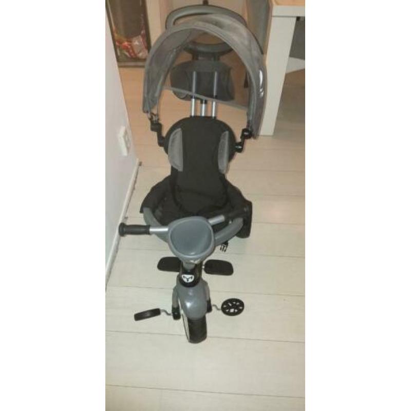 Kinder fiets grijs