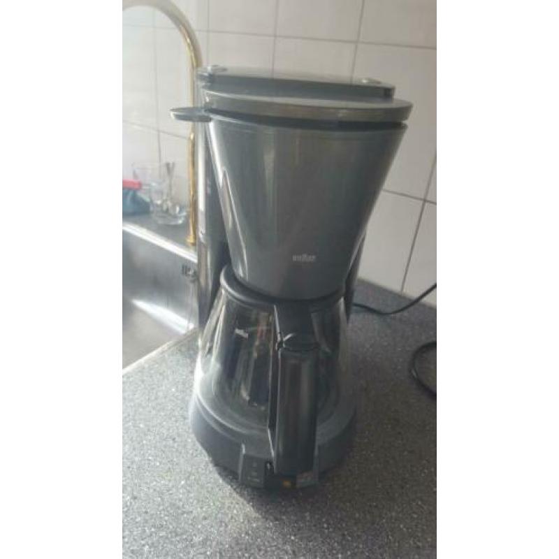 braun goed onderhouden koffiezetapparaat