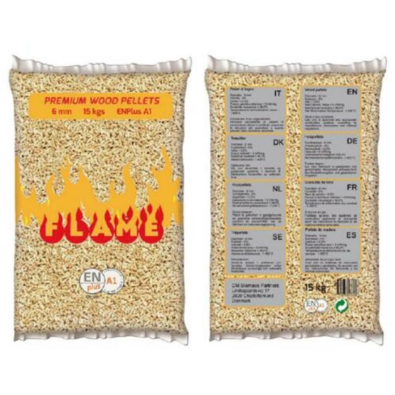 FLAME Premium Wood Pellets