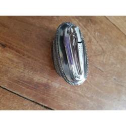 verzilverde aansteker ronson