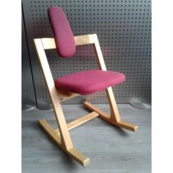 1x Stokke (Variér) Pendulum (Roze/Rood), Zeer Goed!