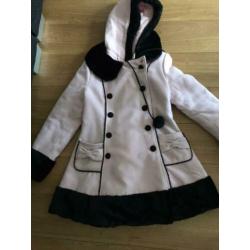 Hell bunny winterjas jane coat lolita , kawaii maat L