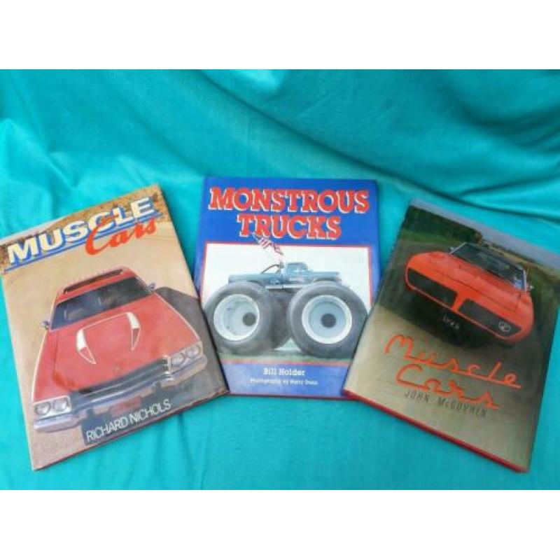 Autoboeken Musclecars Monstertrucks
