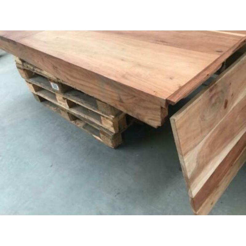 XXL tafel hardhout 2,40mtr.