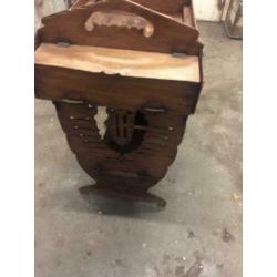 Oud tafel