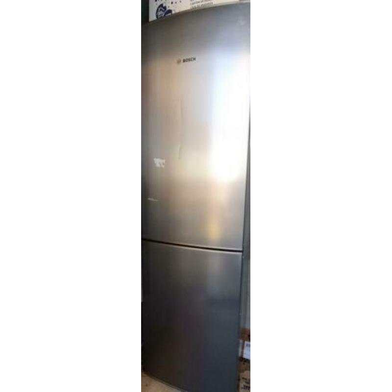 Koeldiepvries combinatie Bosch no Frost zilver a++