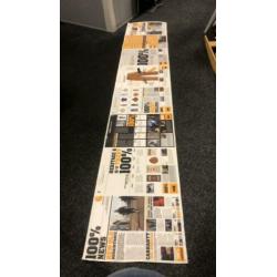 Carhartt canvas printout van Newspaper uit 2010