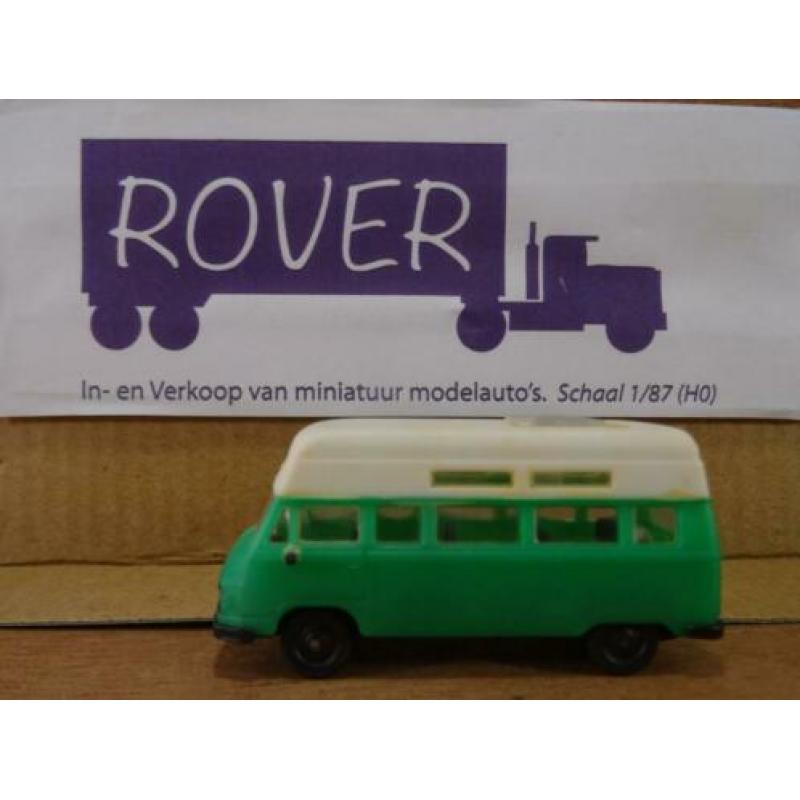 IMU 1:87 Hanomag Henschel/MB L-207 Personen Bus, Zie Foto`s