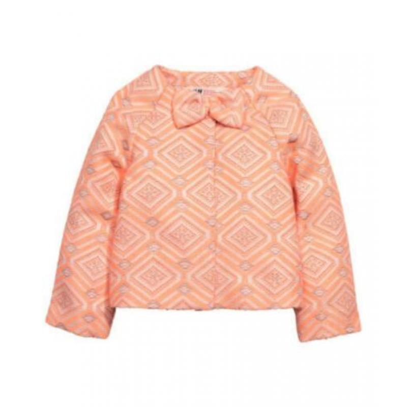 Jacquard jasje met strik - 122