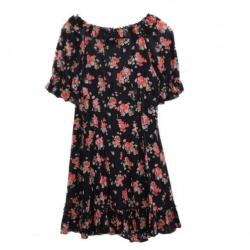 Dolce & Gabbana - 100% zijde Jurk maat IT42/NL36 - ZGAN D&G